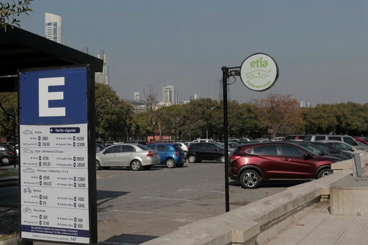 estaciones de carga para autos eléctricos