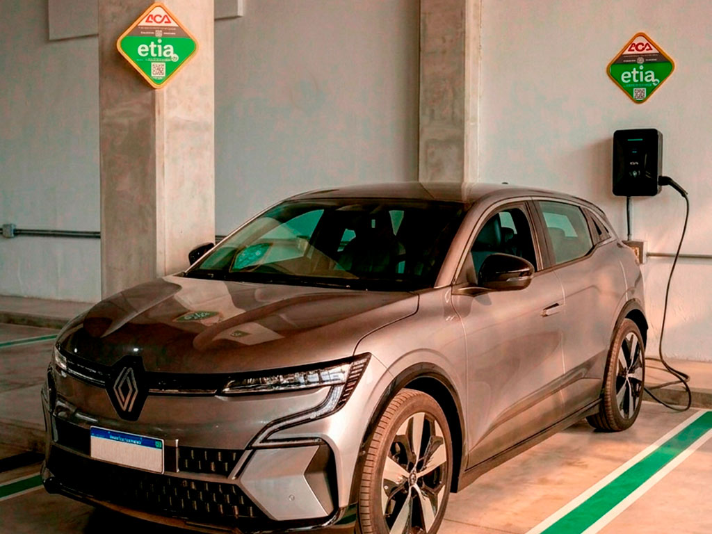 estaciones de carga para autos eléctricos